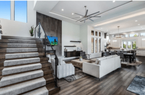 Every painting service you need to create a beautiful and inspiring living space like this one in your own home are available at TAMA Painting.
